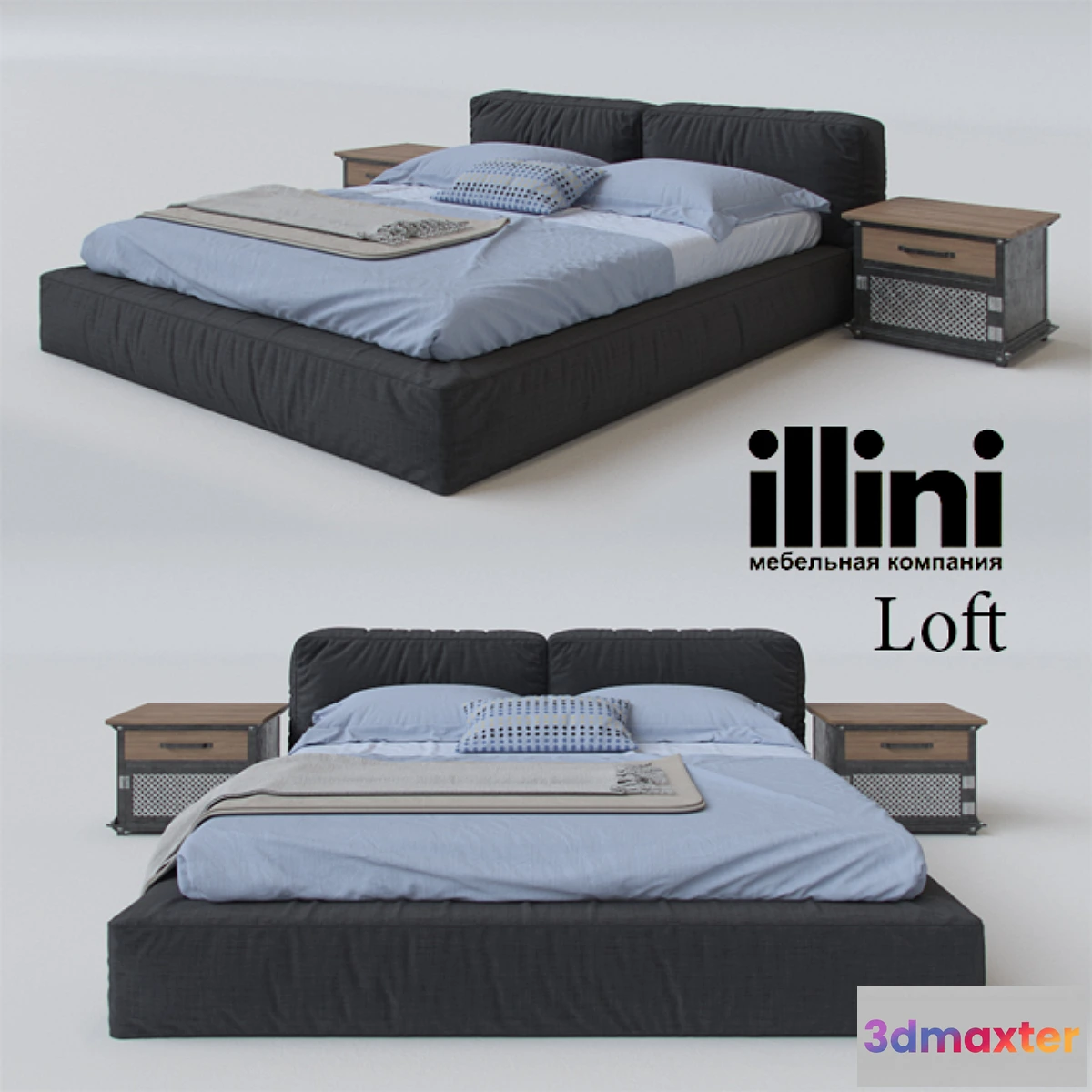 667433 - Illini Loft + nightstend