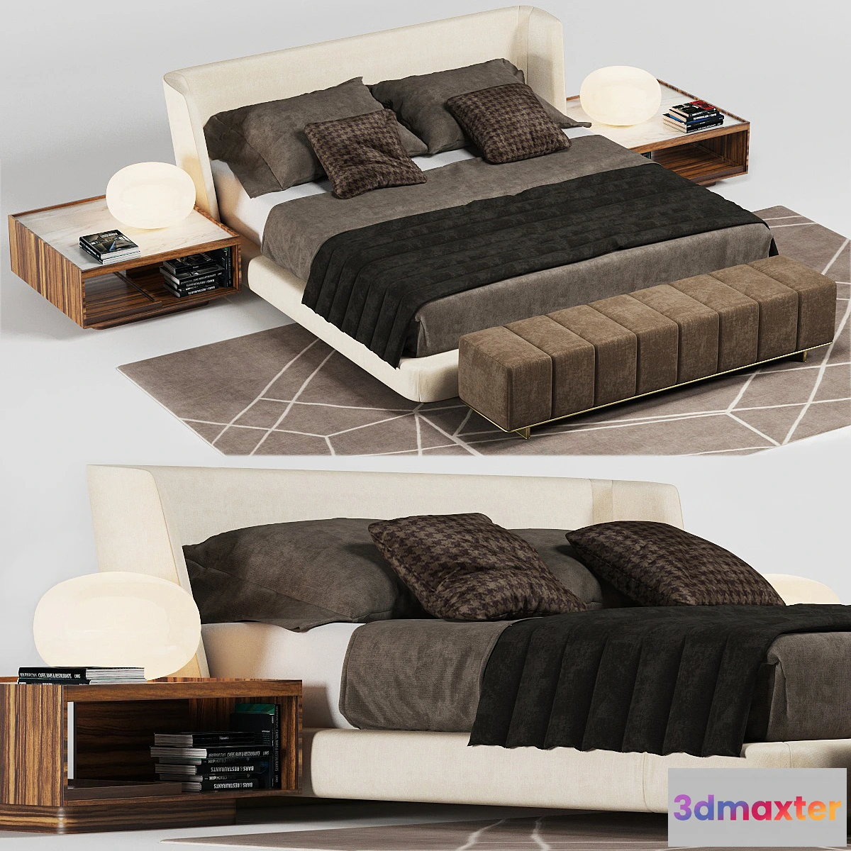 667463 - Minotti Creed Bed - No.5