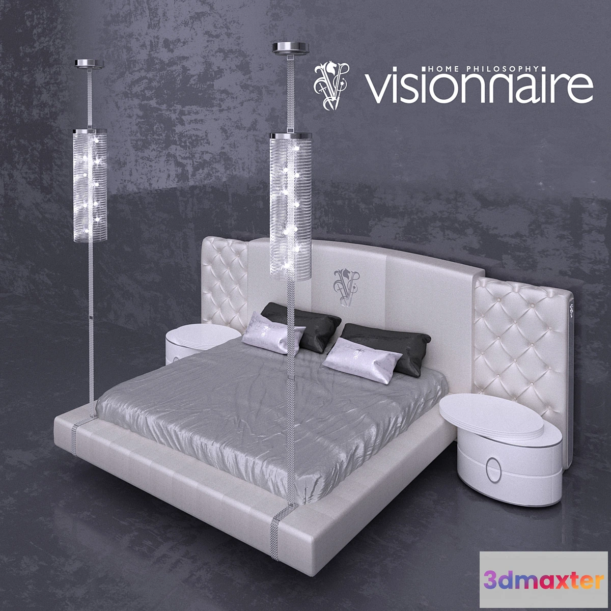 667533 - Visionnaire Beauforts Letto-bed Ipe Cavalli
