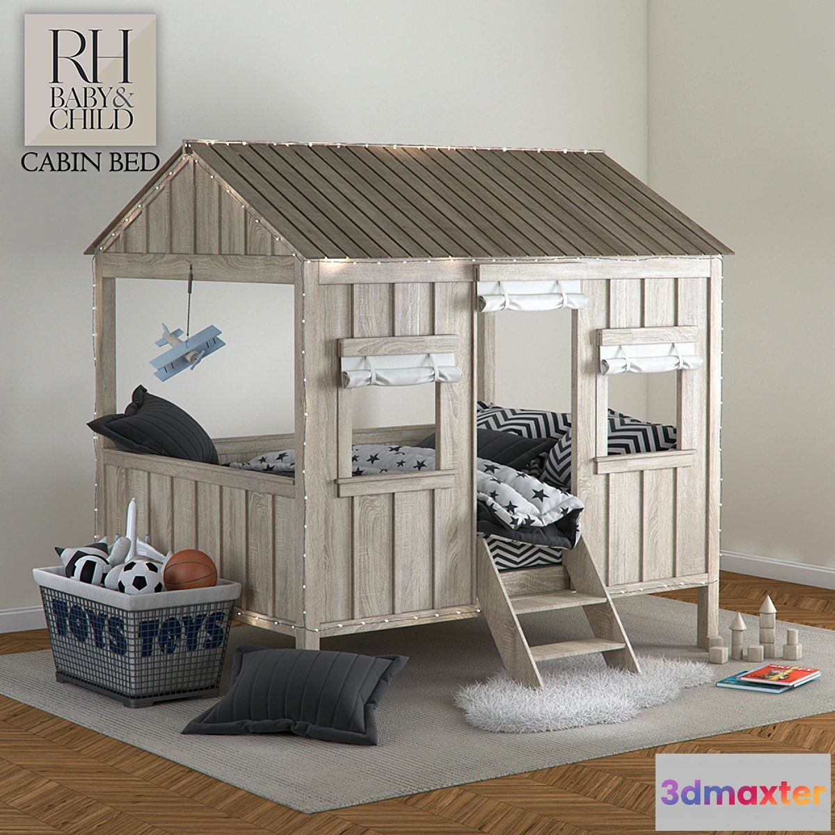 668283 - Restoration Hardware Baby&Child CABIN BED