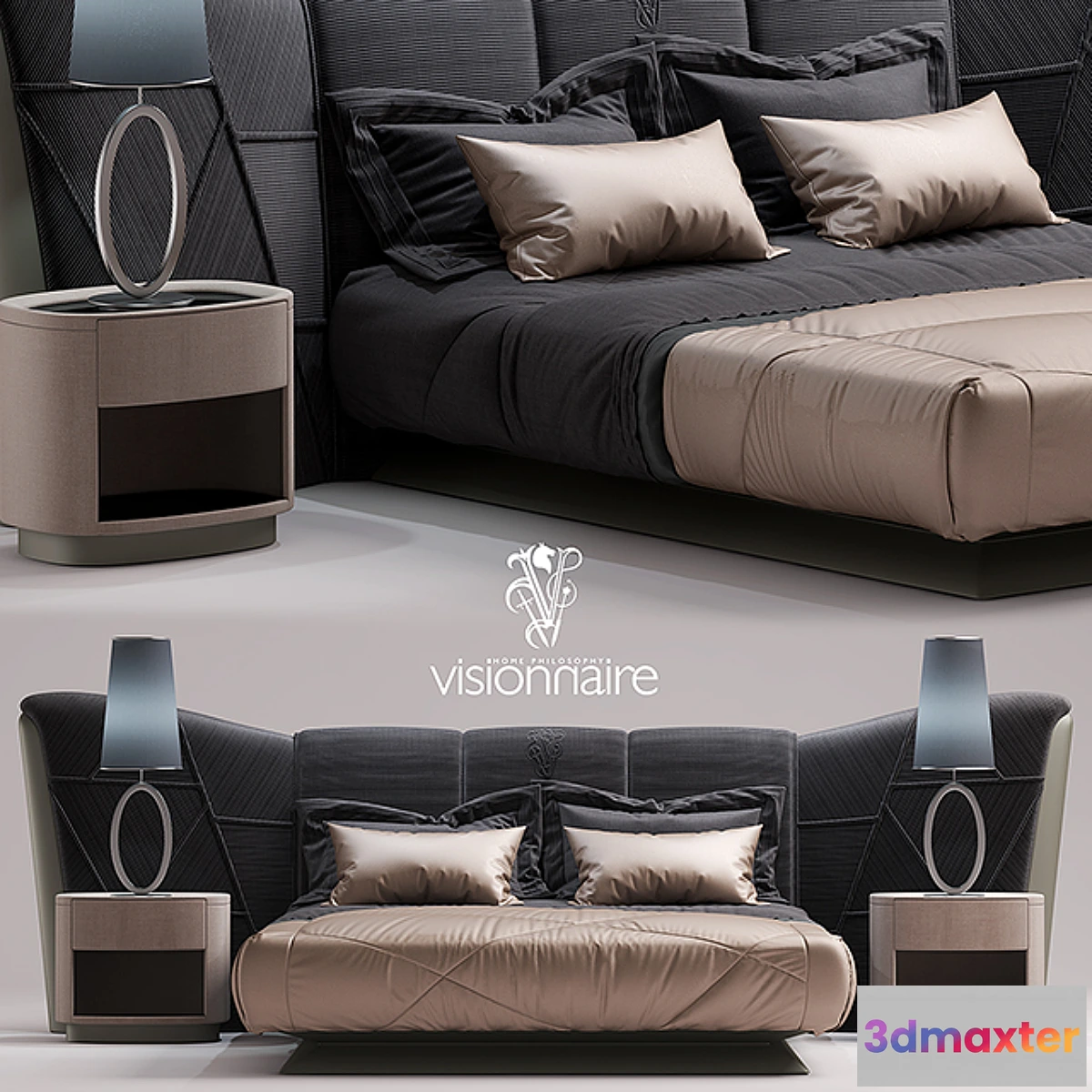 672265 - Bed visionnaire Plaza BED