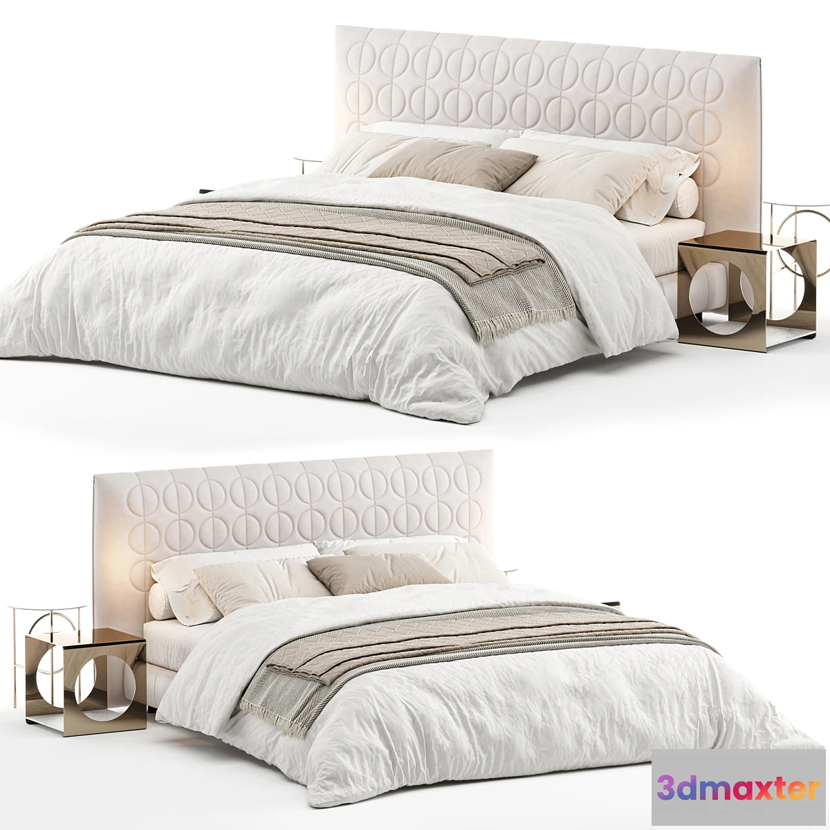 676913 - Bed minotti curtis