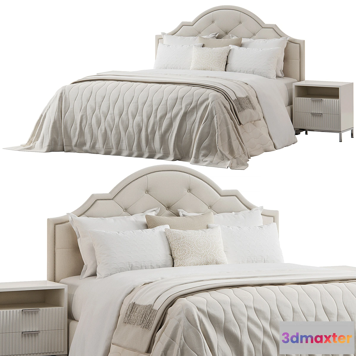 676973 - Bassett Bonnet Qween Headboard Bed