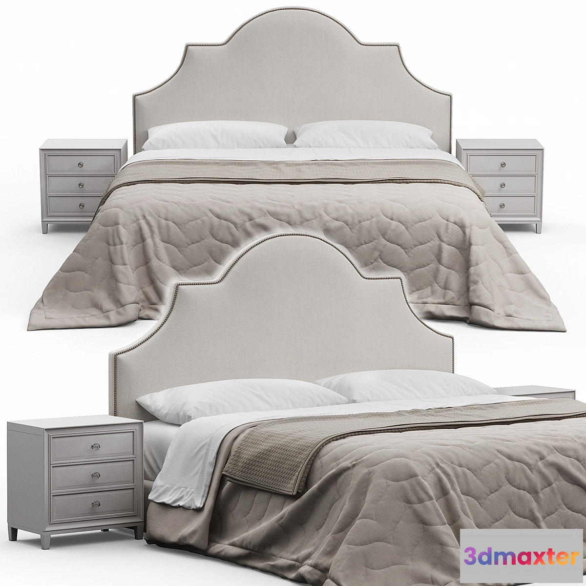 676981 - Sedgefield King Upholstered Bed