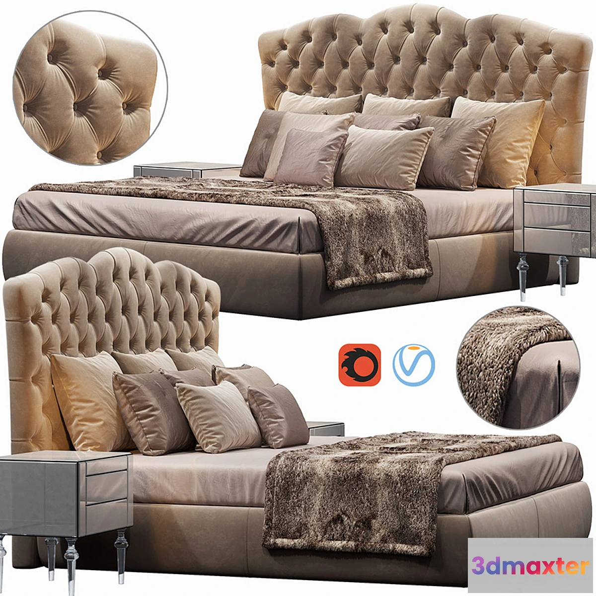 677023 - BED EGOIST LETTO DV HOME COLLECTION
