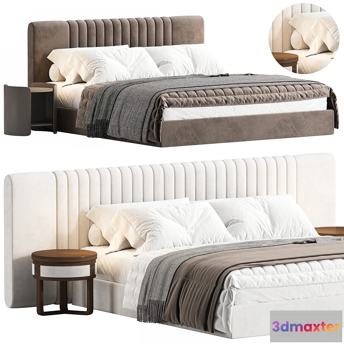 677127 - Audraya Upholstered Bed