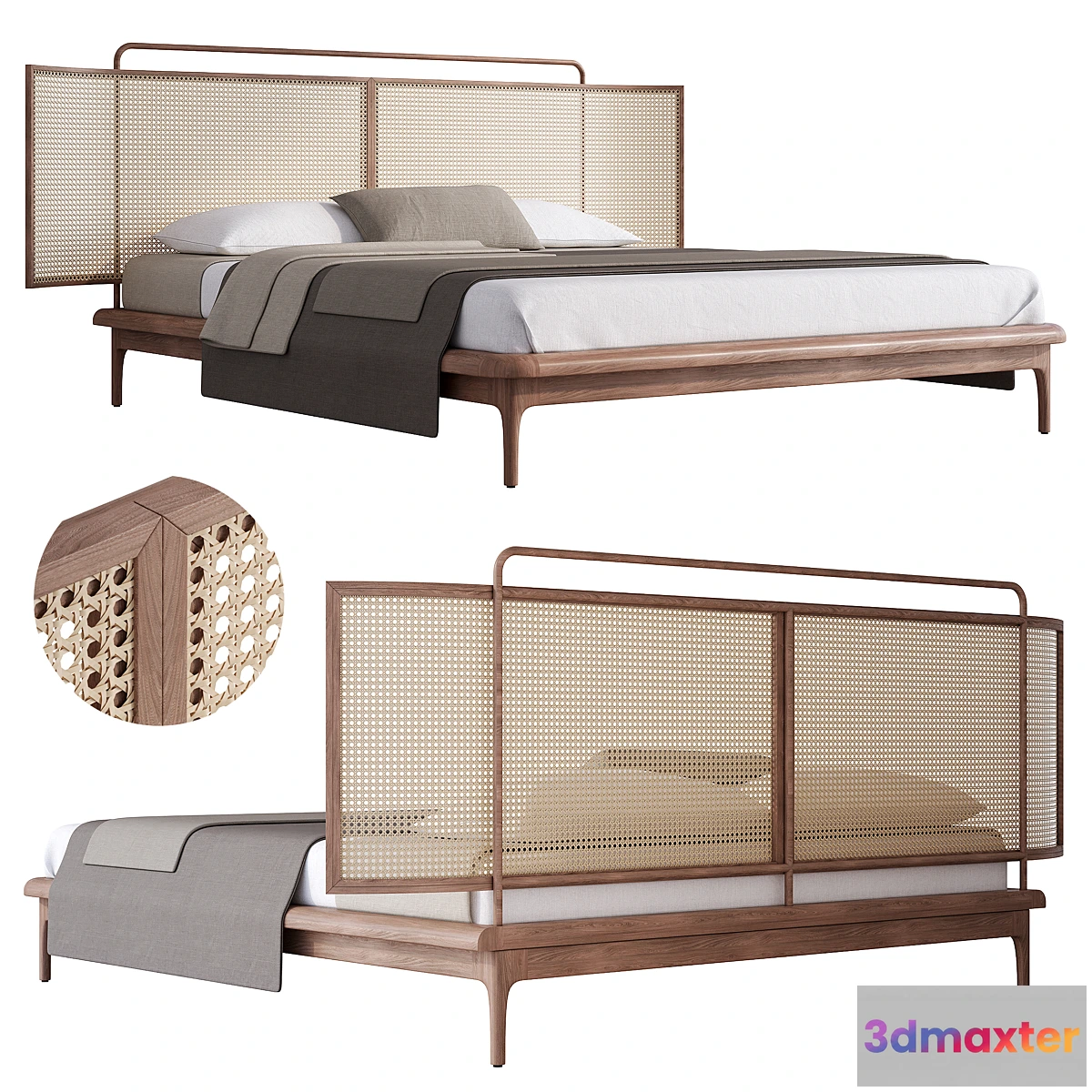 677147 - Marte Platform Bed