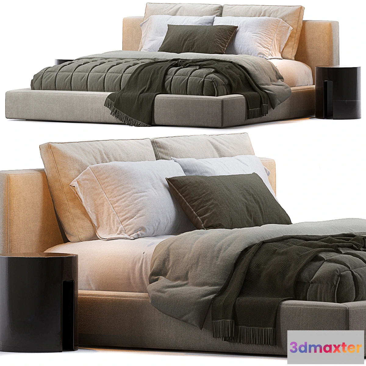 677155 - RH Cloud Slipcovered Platform Bed