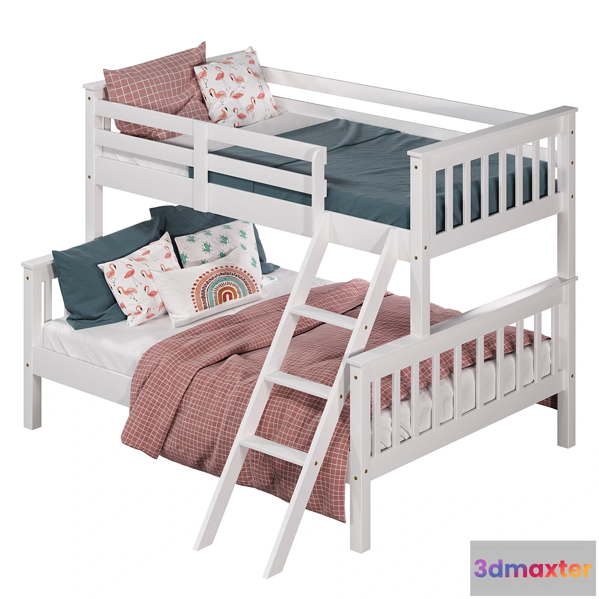 684836 - Hansel Triple Sleeper Bunk Bed