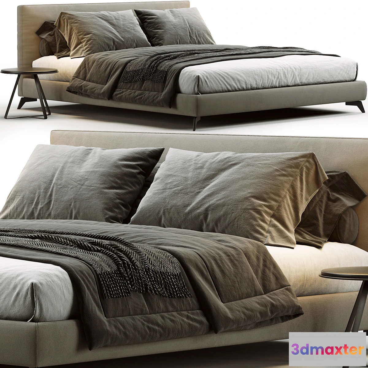 691356 - Meridiani Stone Up Bed - No.7