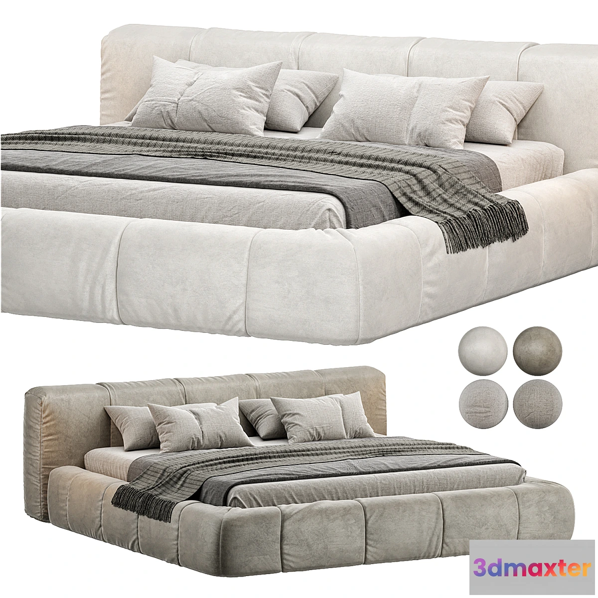 691444 - Saba Italia Pixel Bed - No.2