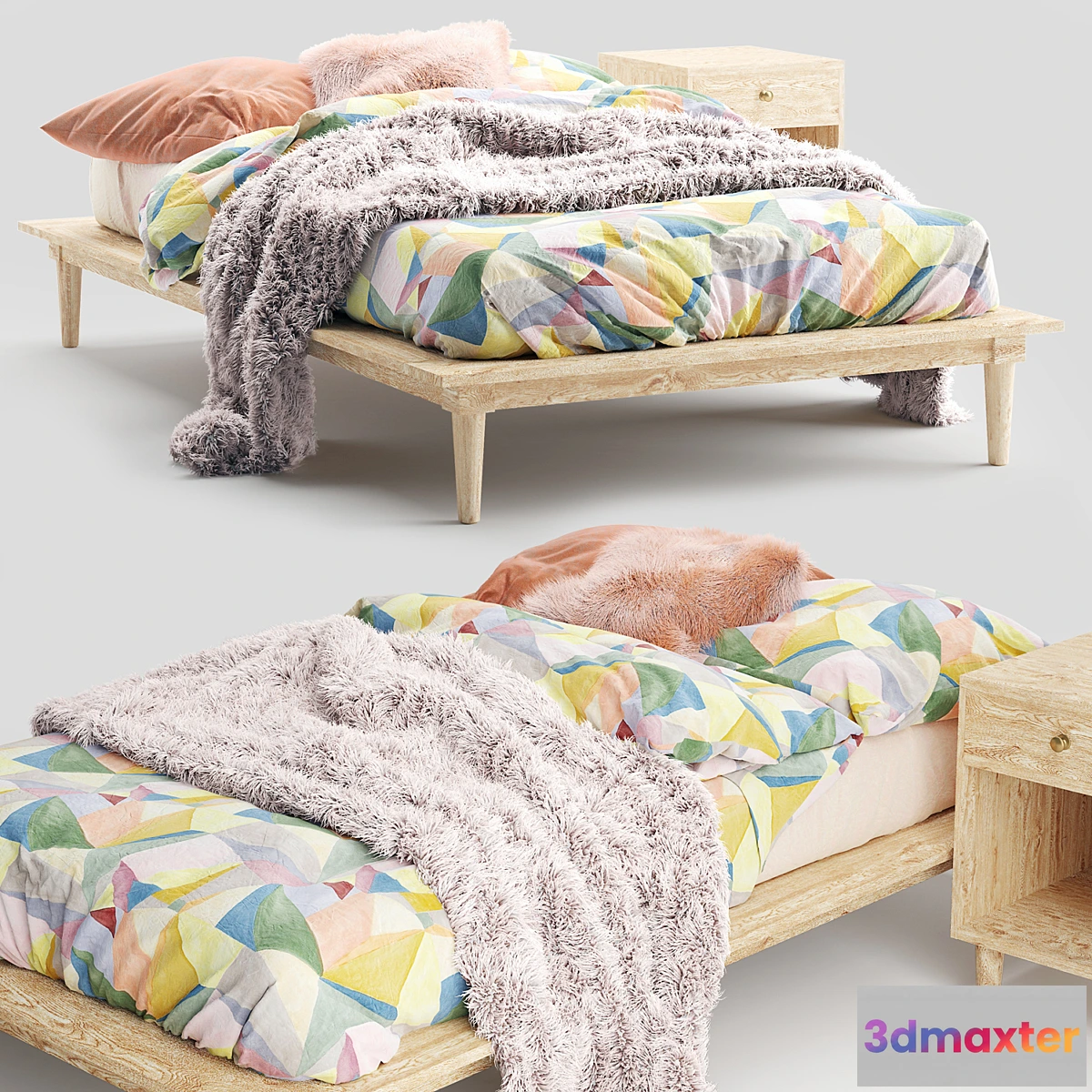 691766 - Amelia Platform Bed 2