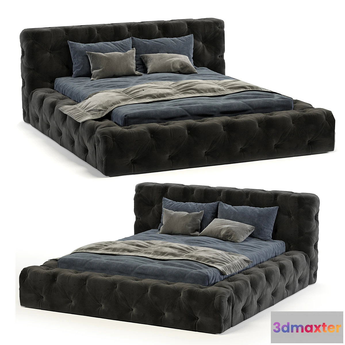 691788 - bed rh soho bed - No.2