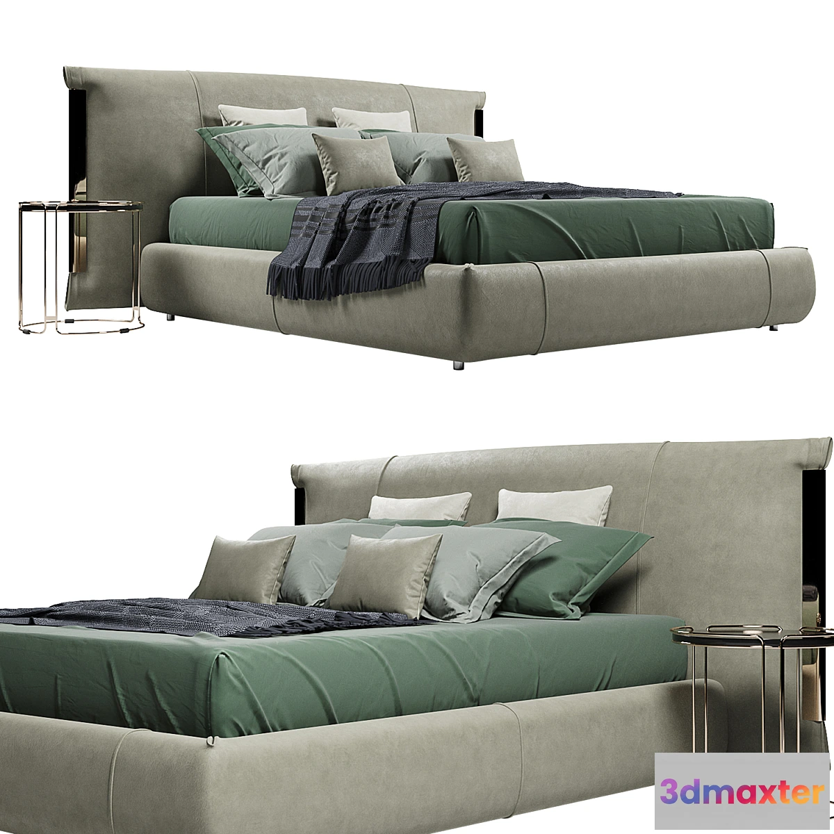 691810 - Flou_Amal Double Bed _V1 - No.2