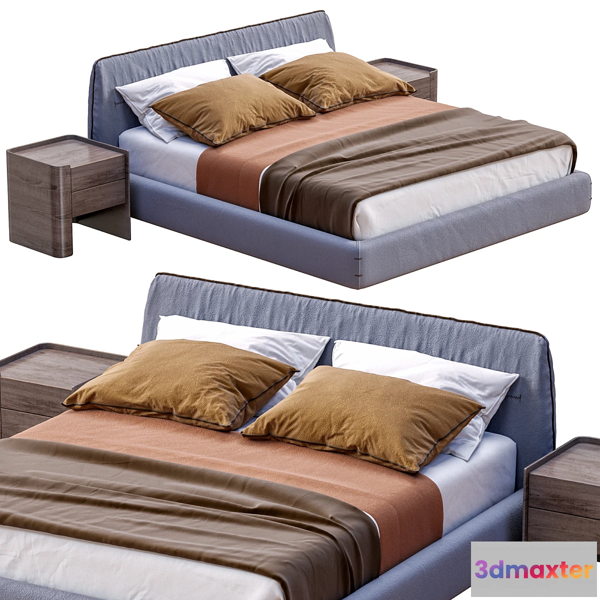 691844 - Poliform Bed Jacqueline - No.2