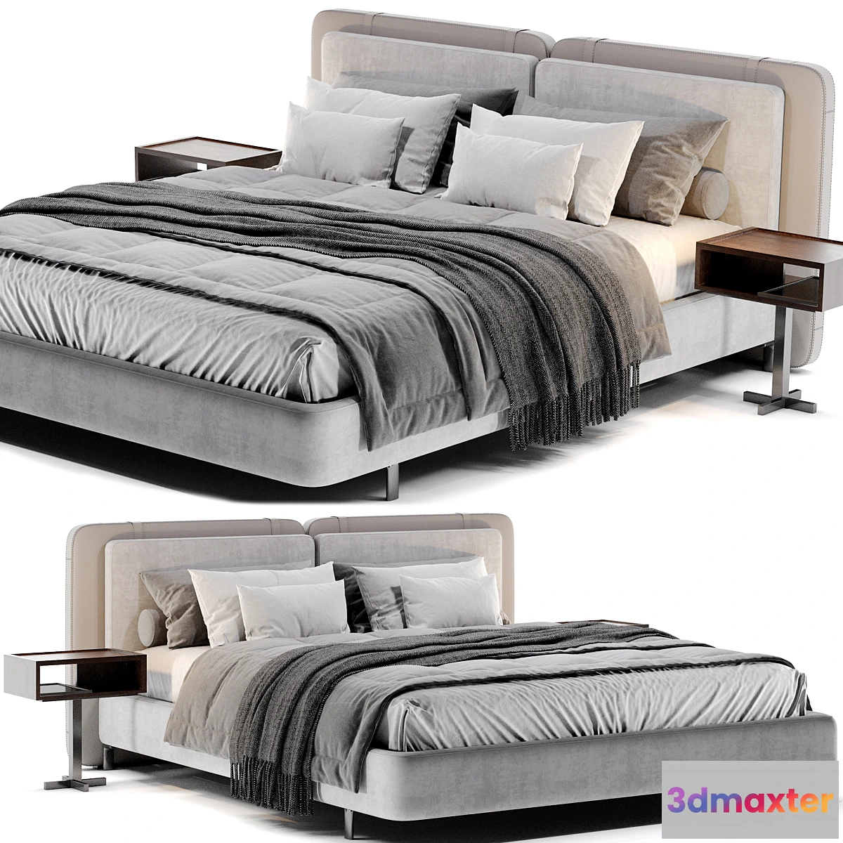 691922 - Minotti Tatlin Soft Bed - No.4