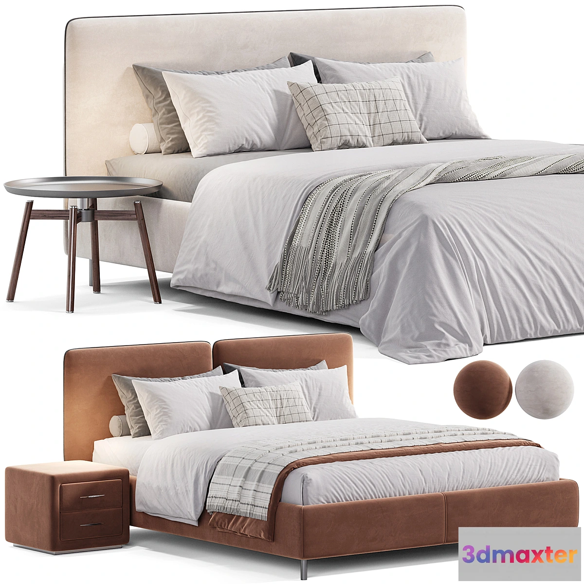 691954 - Twils Frick Round Bed