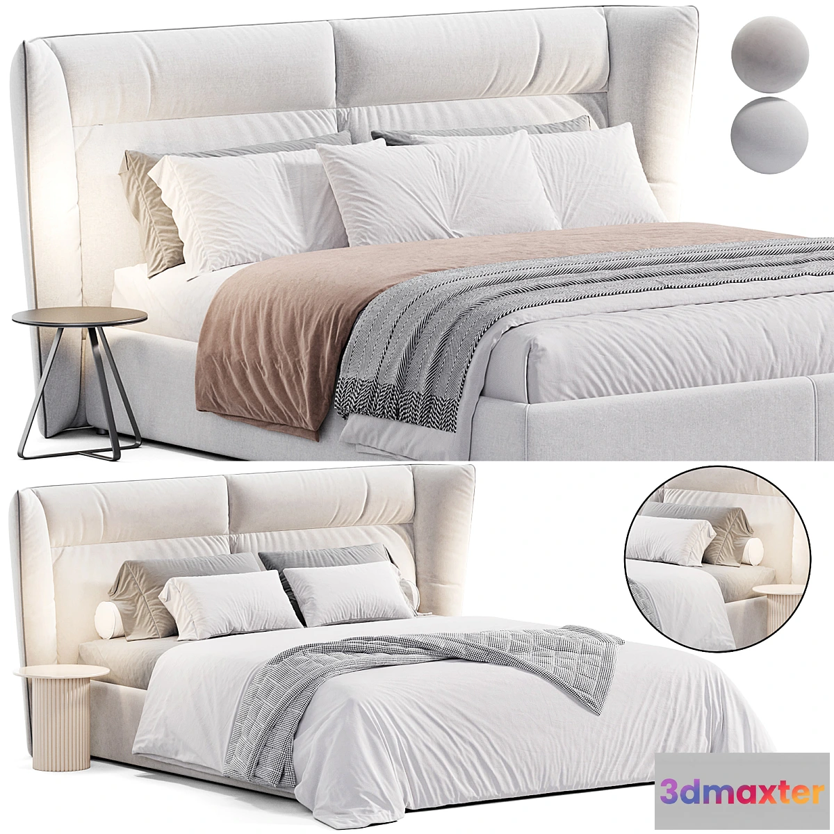 692000 - Pasodoble bed by Lecomfort