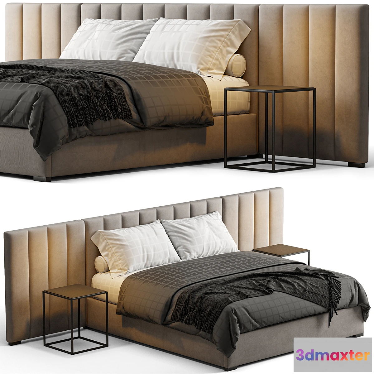 692054 - MODENA FABRIC VERTICAL EXTENDED BED