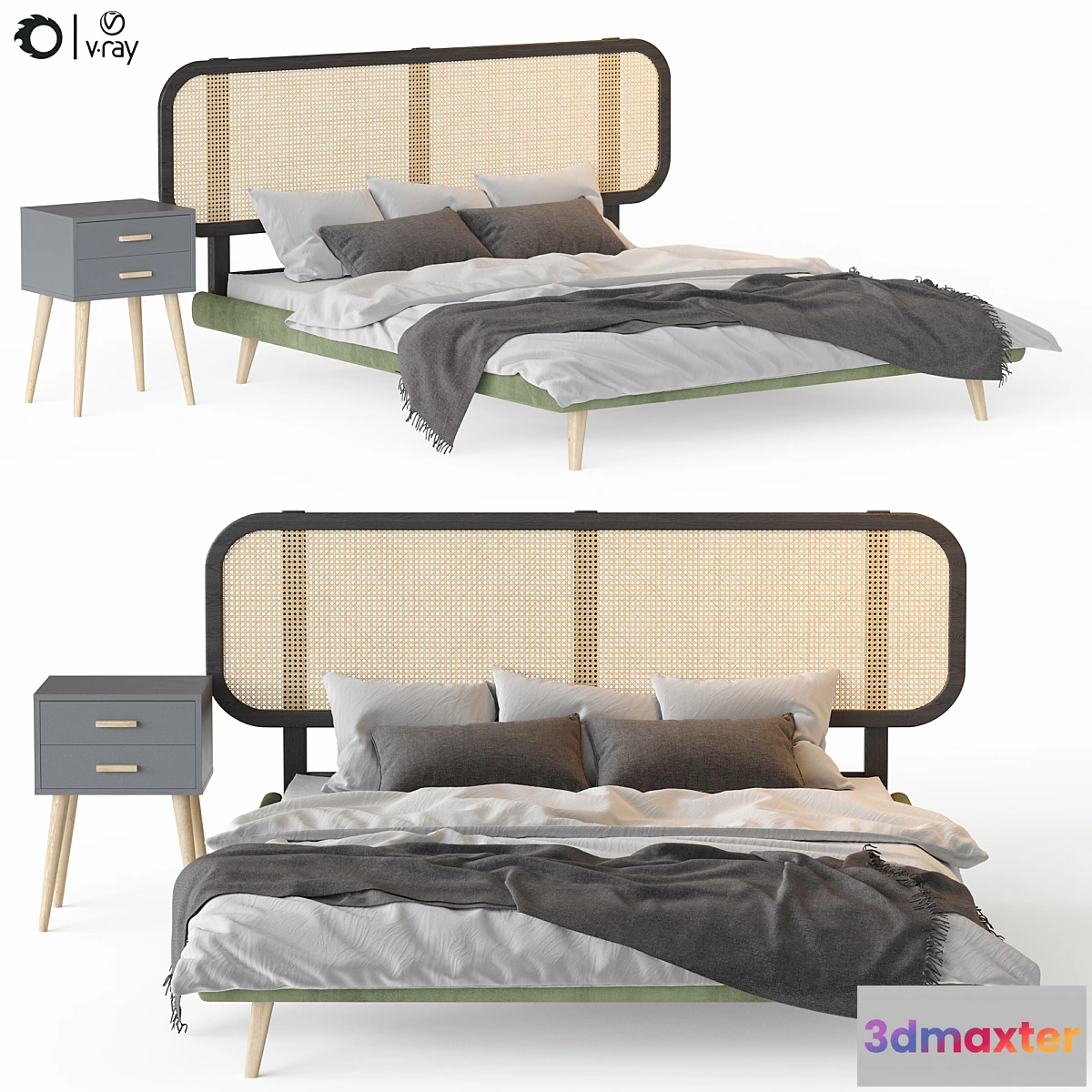 692058 - Bed Male table Evaine