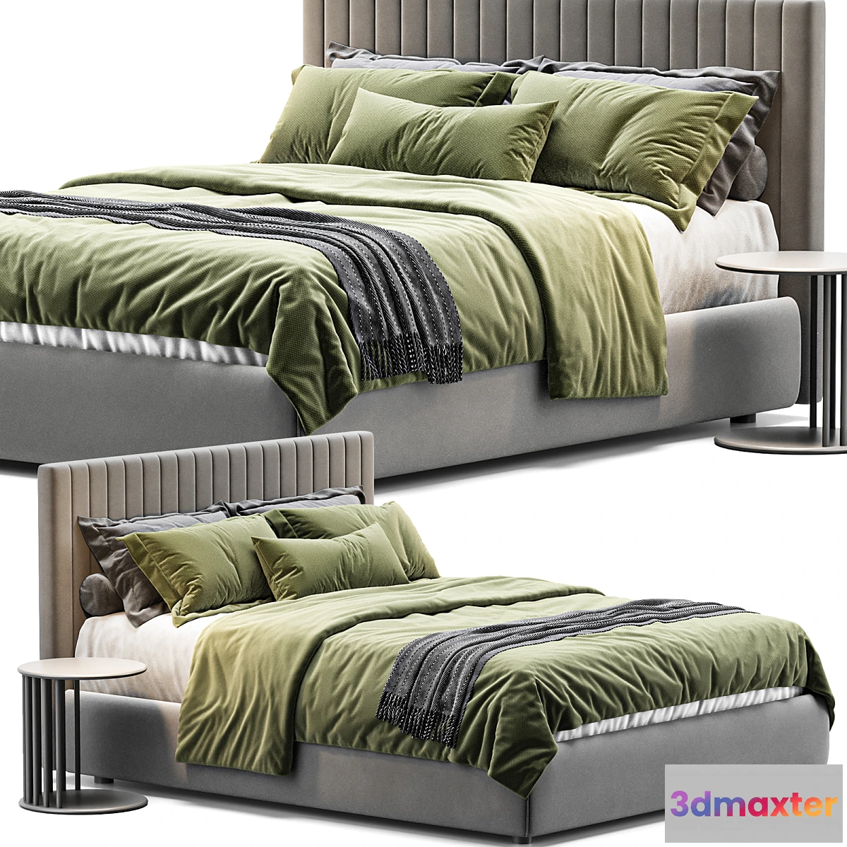 692368 - Queen bed  CLAY MAISON By Bolzan Letti