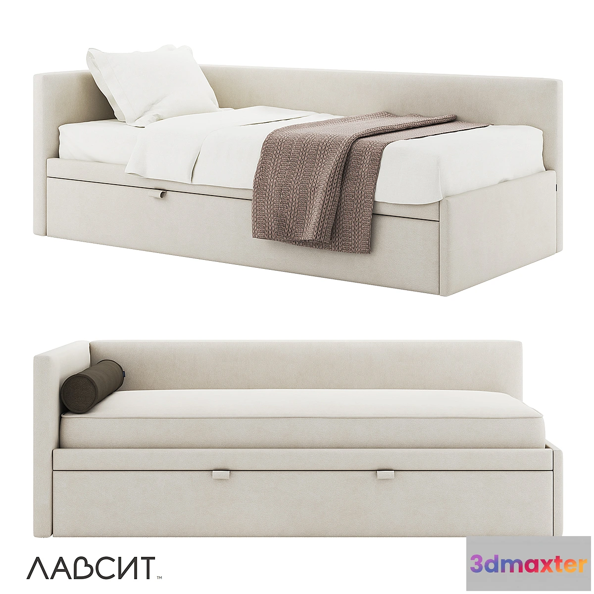 710778 - OM bed Leo (1 armrest)