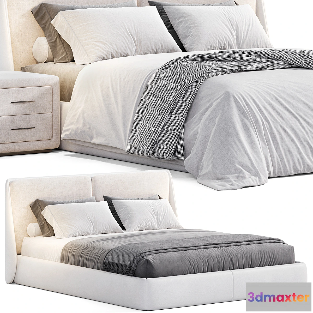 712934 - Bend bed by Ditre Italia