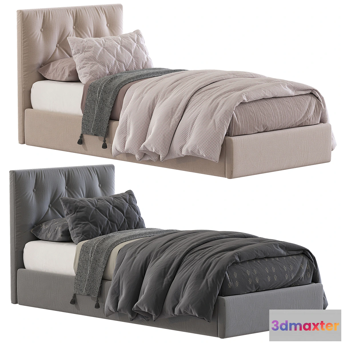 721582 - Bed with a soft headboard 8 - No.2