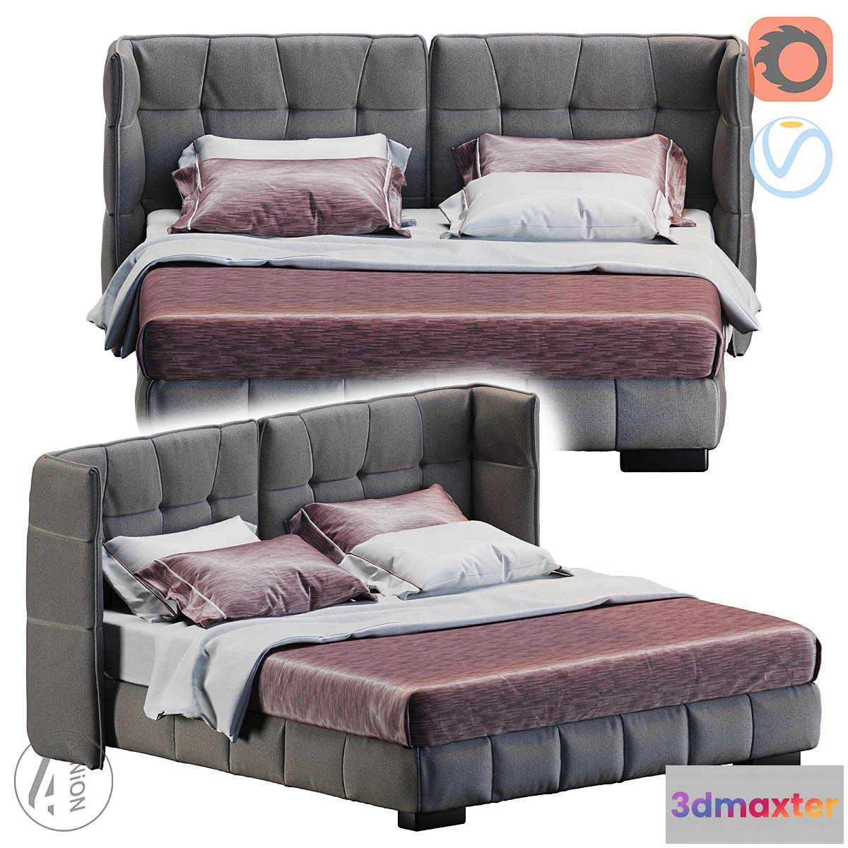 736317 - Modern bedP SL-0028 - No.2
