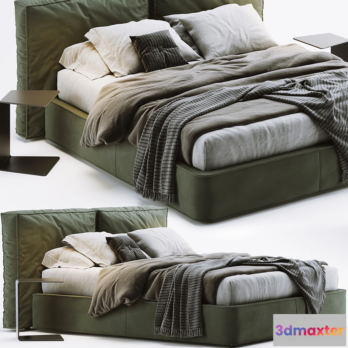 736433 - Ditre italia flann bed - No.2