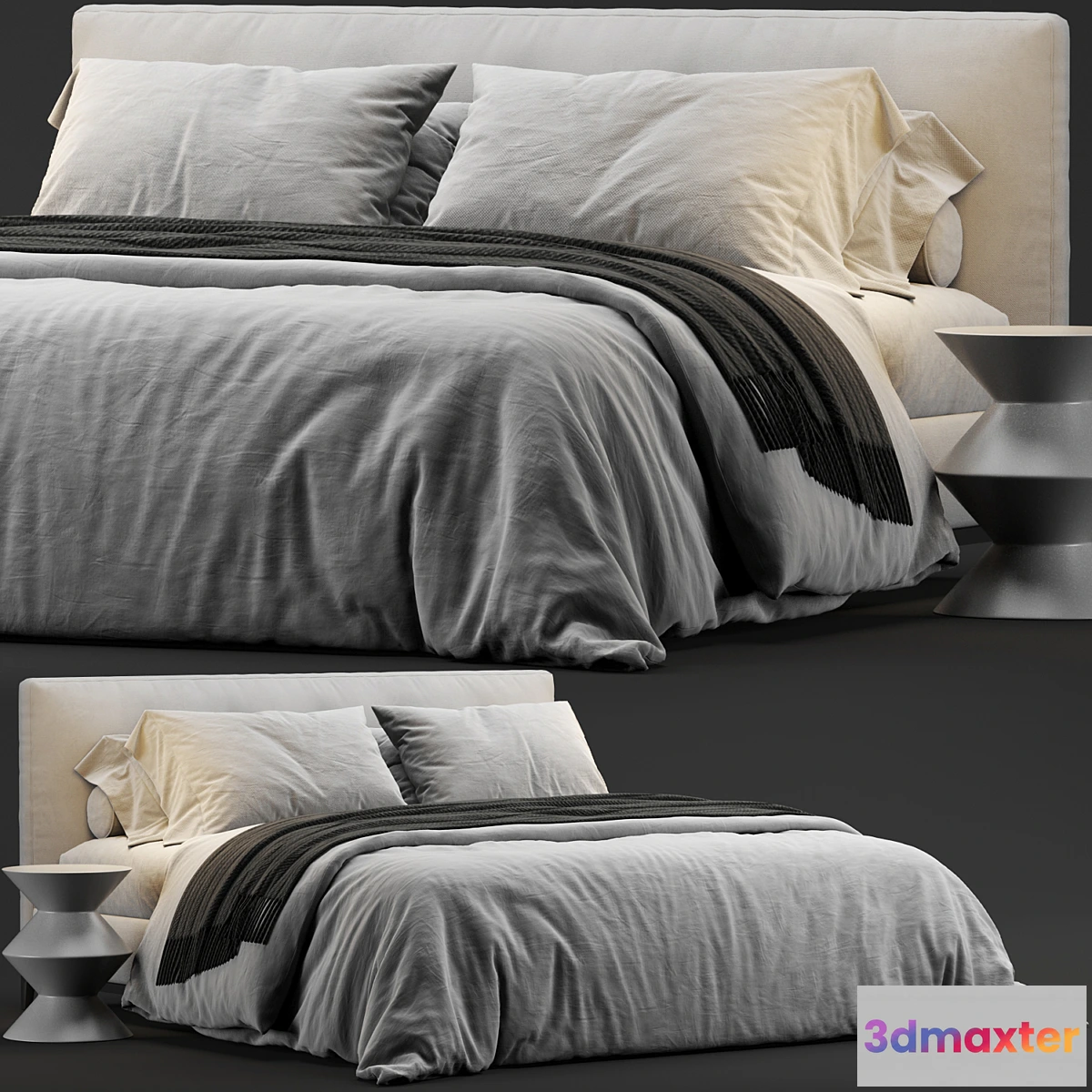 736637 - Minotti Andersen Quilt Bed - No.6