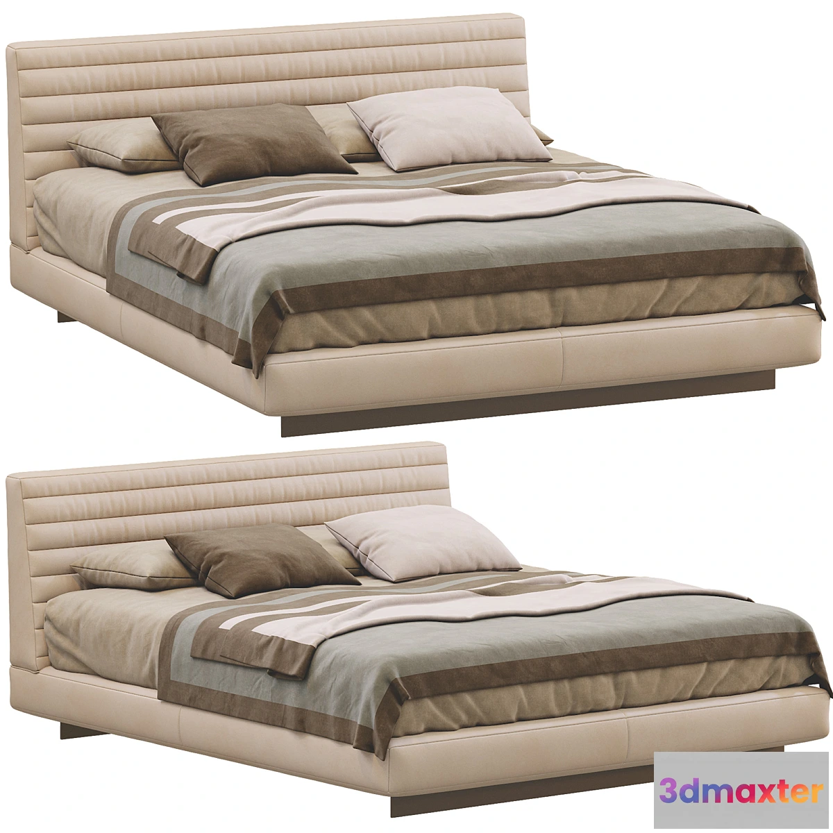 736651 - Bed roger by minotti - No.3