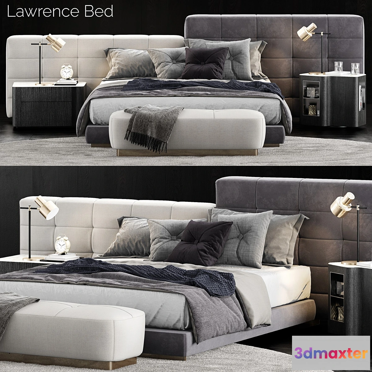 736689 - Minotti Lawrence Bed 3 - No.2