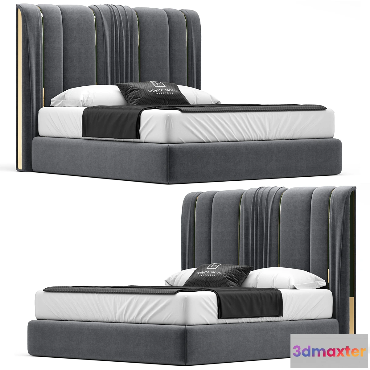 736795 - JuliettesInteriors Upholstered Bed - No.3