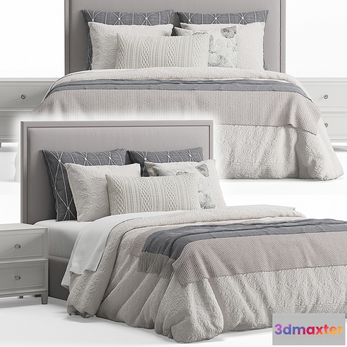 746131 - Bassett Furniture Manhattan Rectangular Bed - No.2