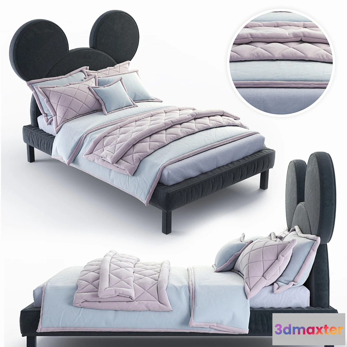750673 - Mickey Mouse - Mickey Mouse bed by DG HOME