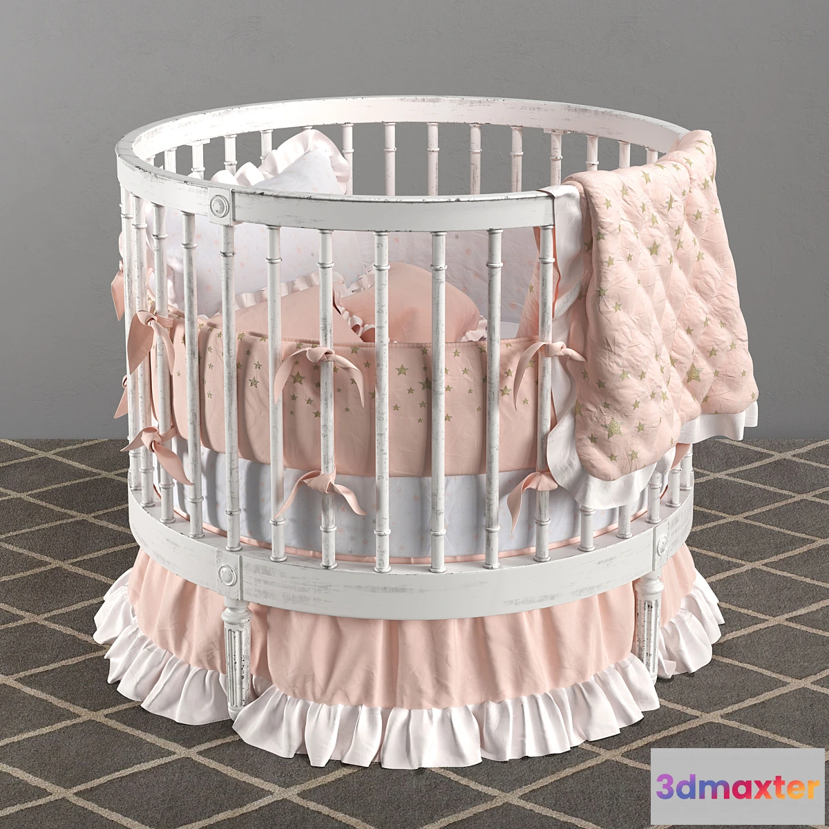 750681 - ELLERY ROUND CRIB
