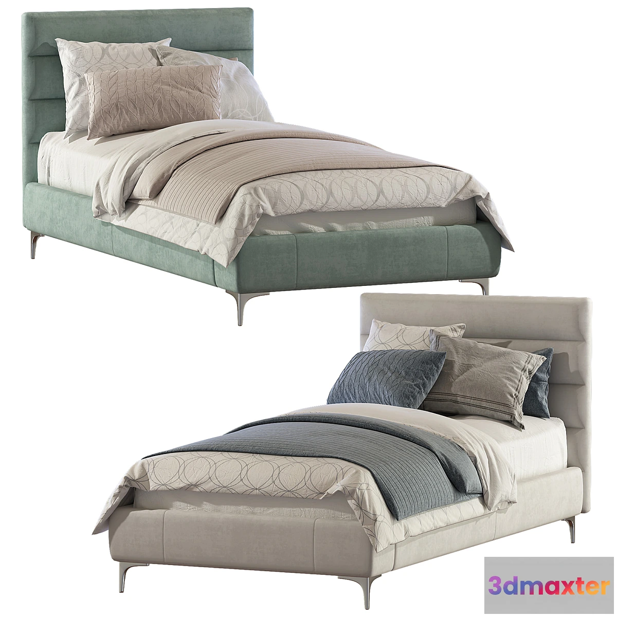 750825 - Bed Pfeiffer Upholstered Bed 2
