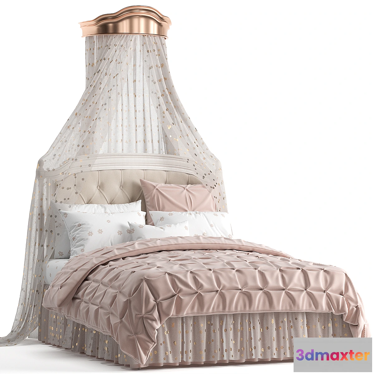 750841 - Blythe Upholstered Without Footboard Bed