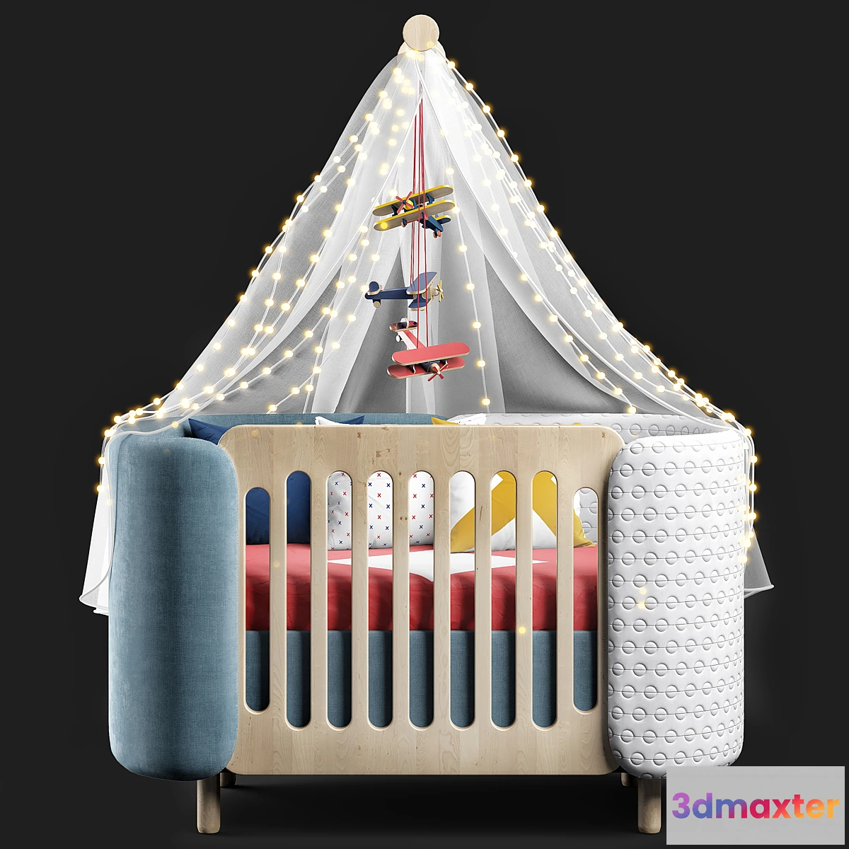 750895 - Dot and cross bed - No.2