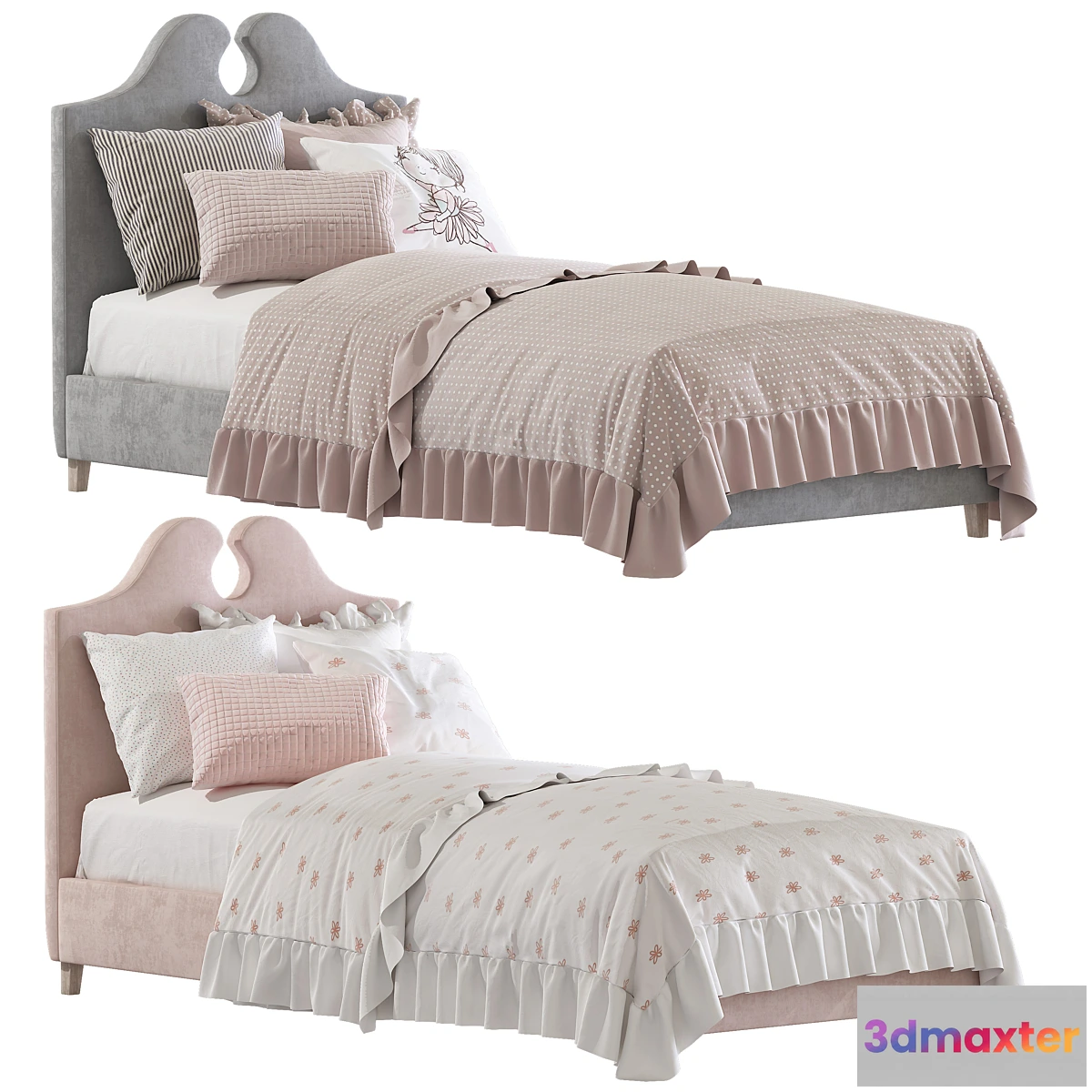 751067 - Bed Moira Modern Bed 2