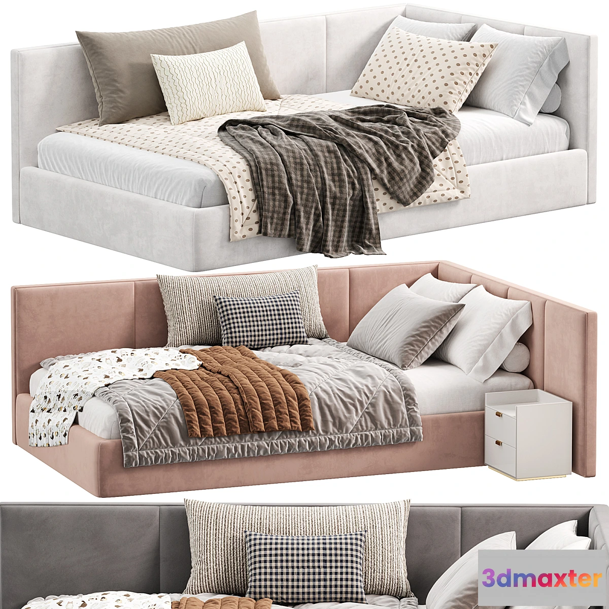 751223 - Parfe cushioned Corner bed - No.3