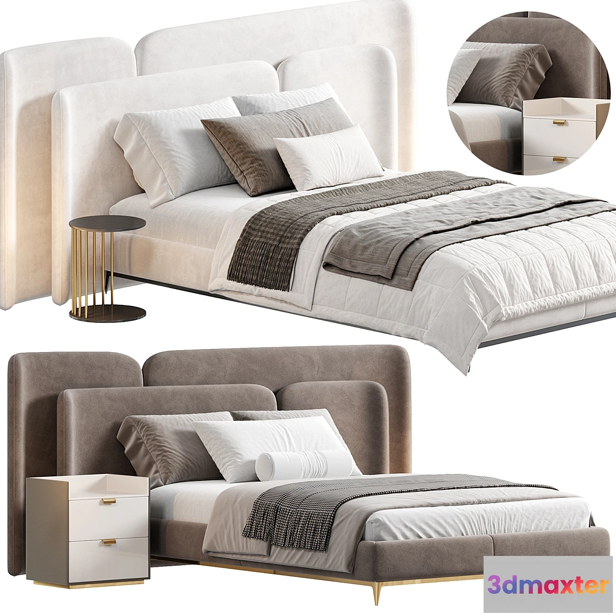 751231 - Lauren Bed Mini by Highwall - No.2