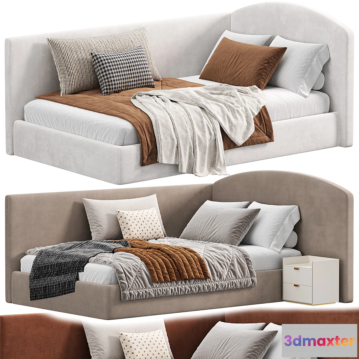 751275 - Neolia Bed BOLZAN by Milansofa - No.2