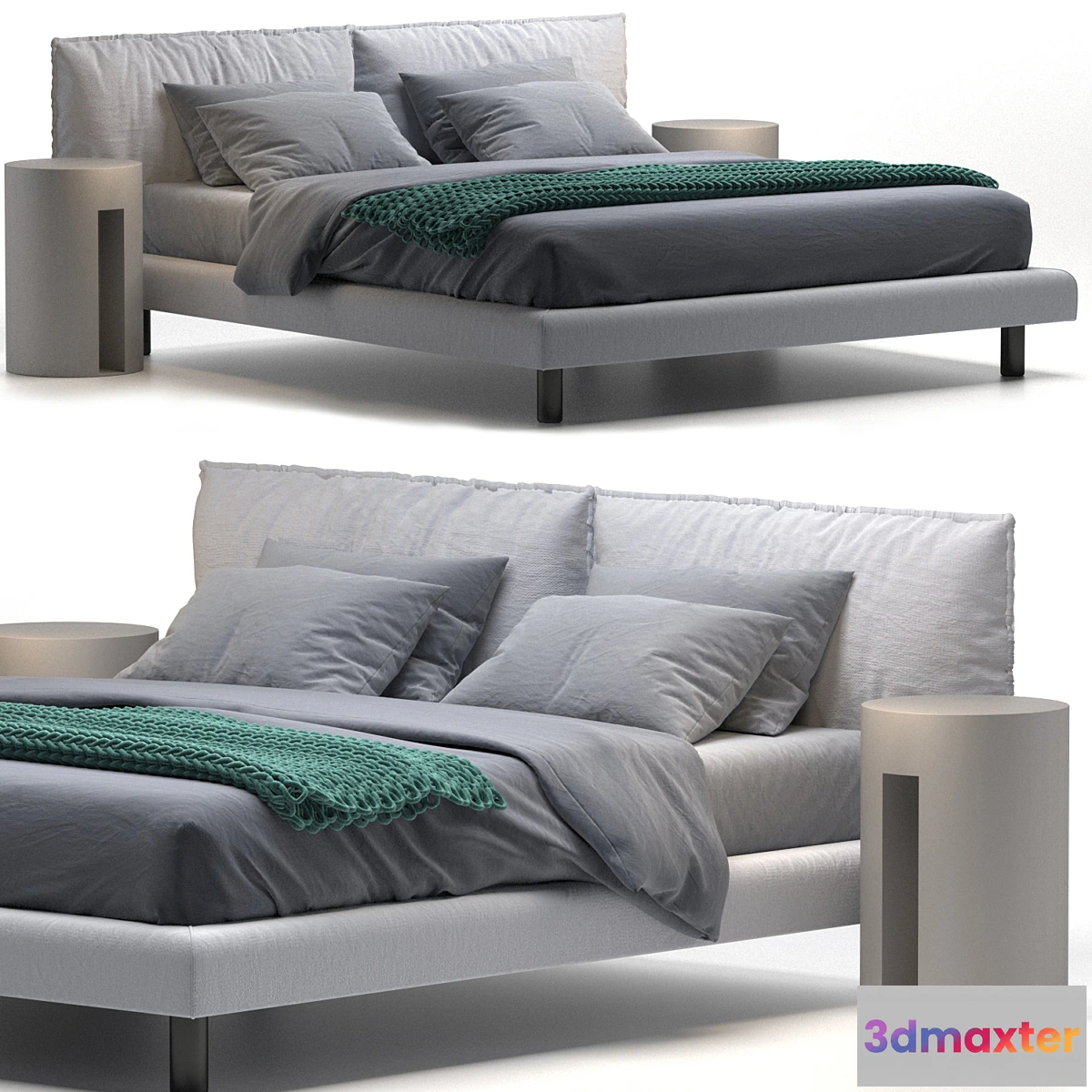 760003 - Bed Meridiani Oliver - No.4