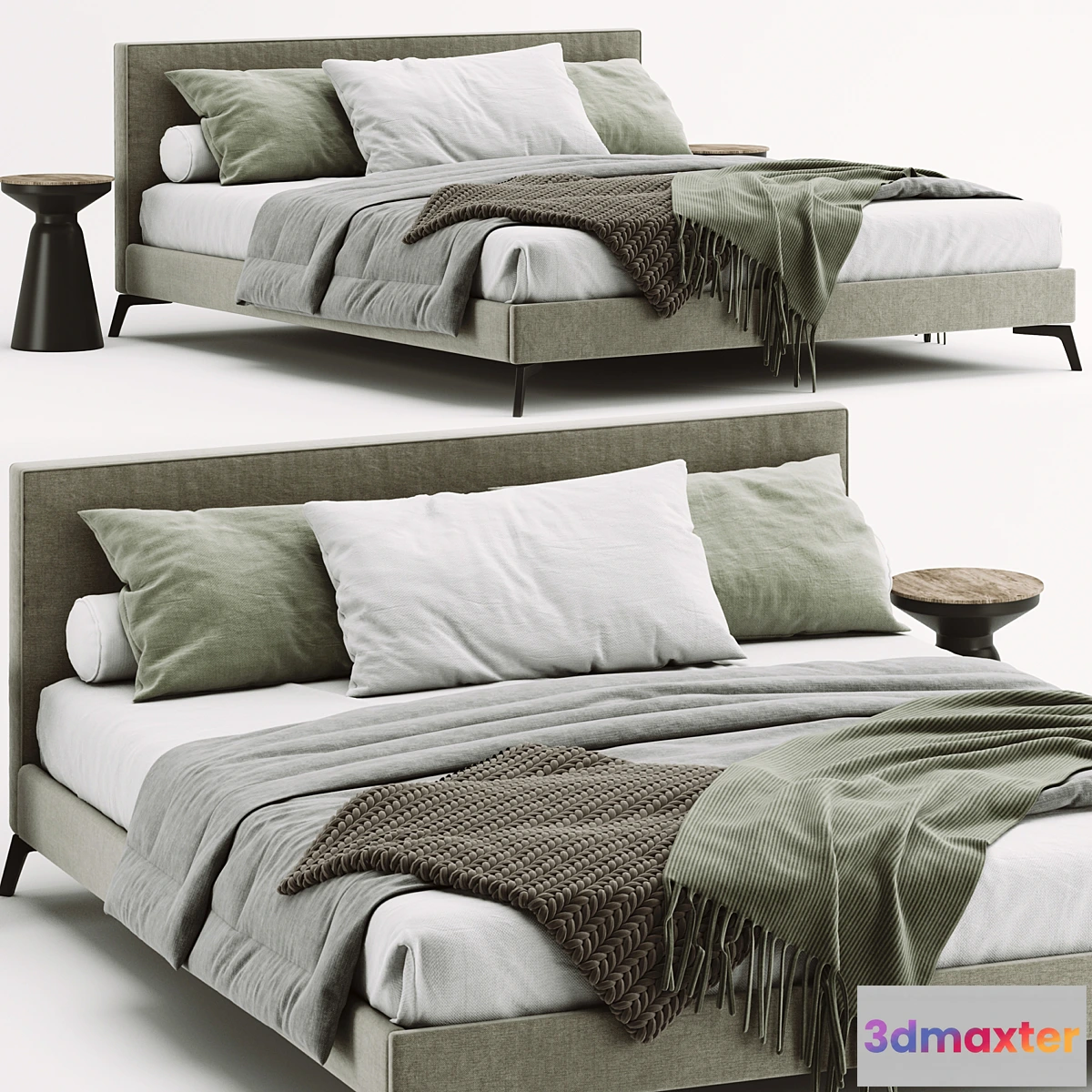 760089 - Bed Meridiani Stone Up - No.5