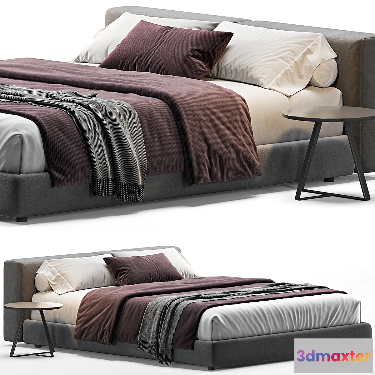 760093 - Superoblong Queen Bed By Cappellini - No.2