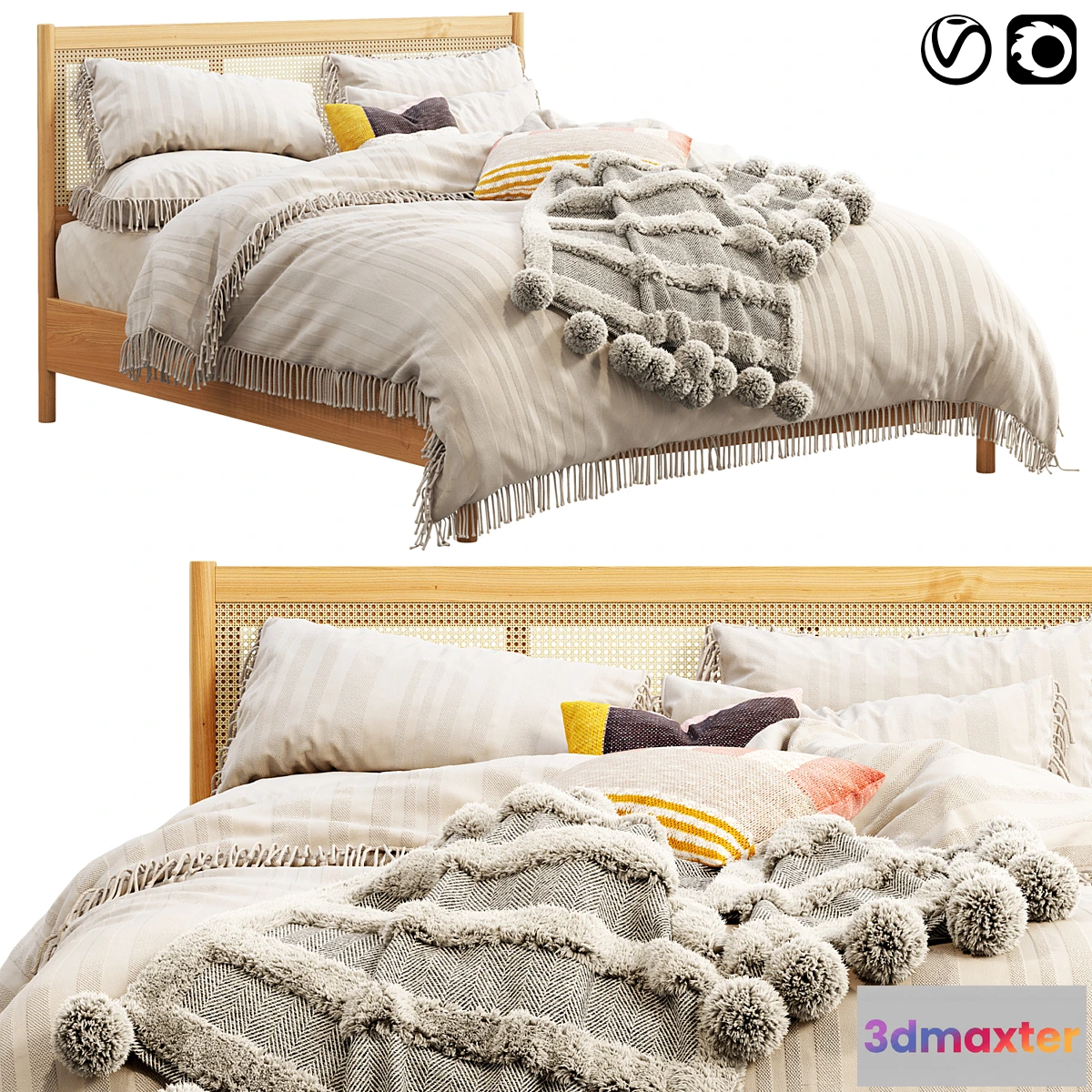 760161 - Joybird cleo bed - No.4