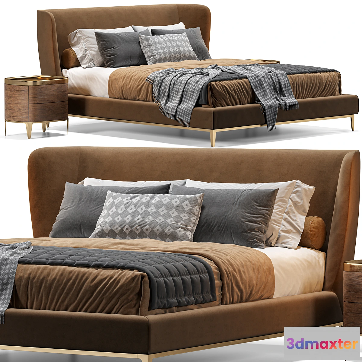 760287 - Poliform Gentleman Bed - No.9