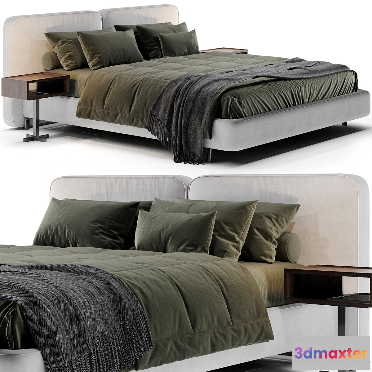 760293 - Minotti Tatlin Cover Bed - No.5